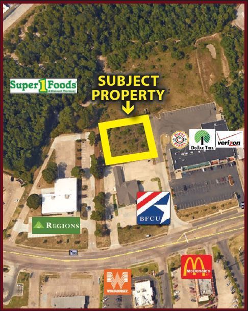 .95 Acres Of Land Available For Sale: Pines Road and Interstate 20, Shreveport, LA 71129